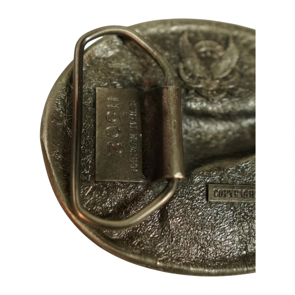 VTG‎ Great American Buckle 1981 Deer Buck Belt Buckle Serial # H502